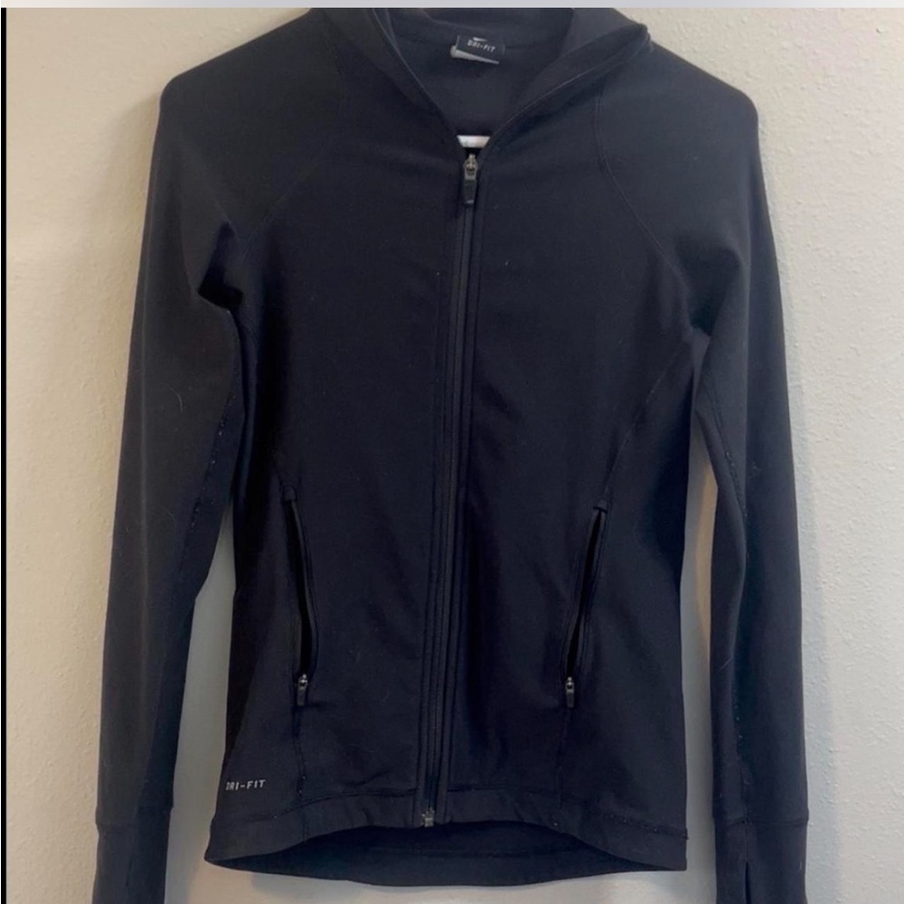 Nike Women's Black Dri-Fit Jacket